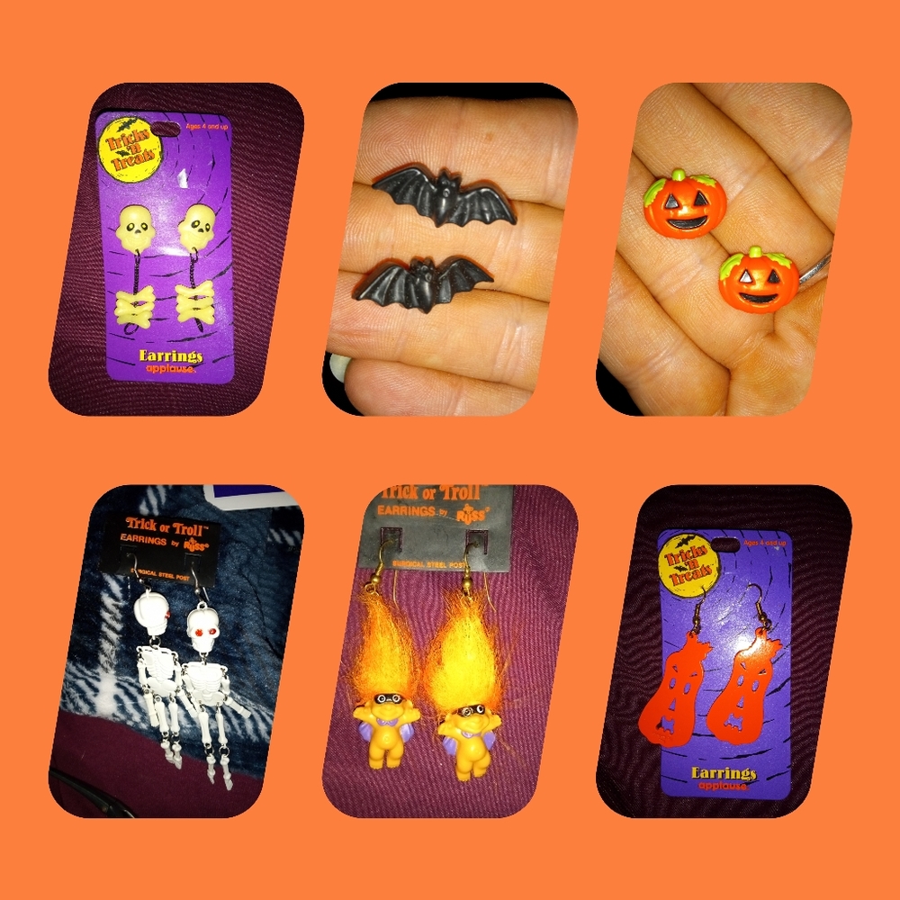 Halloween Holiday Earrings